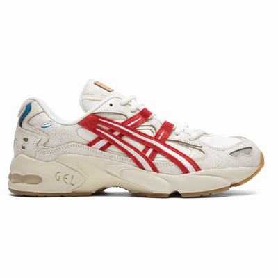 Asics Gel-Kayano 5 Retro Tokyo - Miesten Tennarit - Valkoinen/Punainen